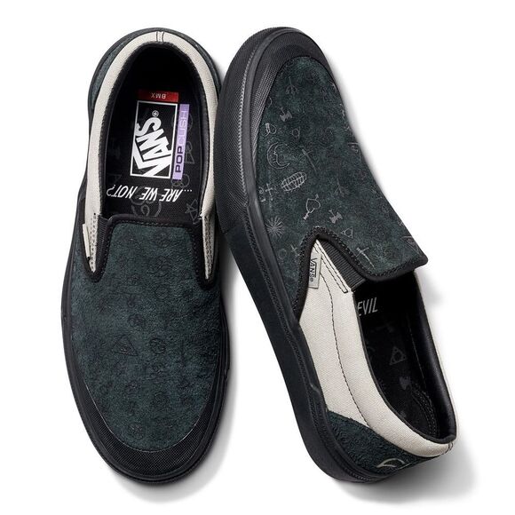 CULT X VANS SLIP ONS SHOES MENS 7.5 WOMENS 9 - Picture 1 of 7